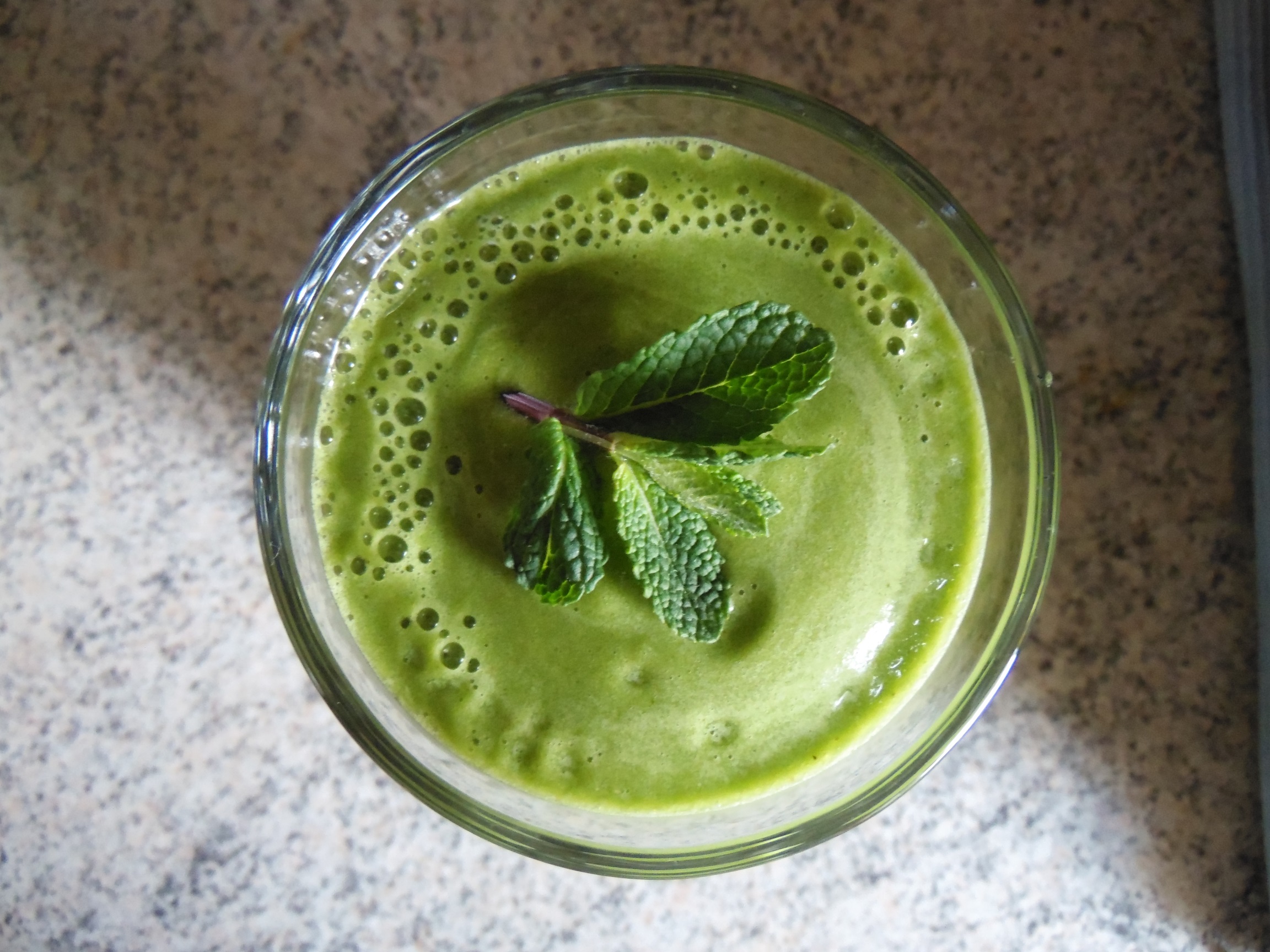 Mangold-Minz Birne Smoothie 2